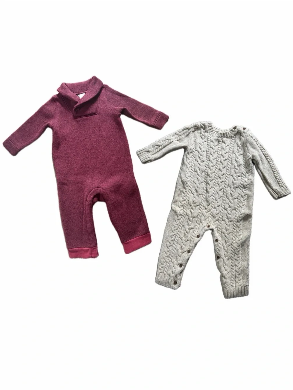 Gap + Old Navy Baby Boy One Piece Outfit Lot 6-12M 2 Pc